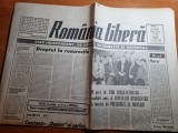 Romania libera 30 iunie 1992-emil constantinescu canditat pt presidentie