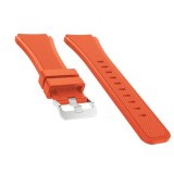 Cumpara ieftin Curea din silicon compatibila cu Fossil Gen 5 Smartwatch, Telescoape QR, 22mm, Light Orange, Very Dream