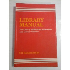 LIBRARY MANUAL - SARA RANGNATHAN