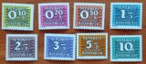 AUSTRIA-&#039;&#039;UZUOALE&#039;&#039;-taxe- SET DE-8Val.-MNH -NESTAMP, Nestampilat