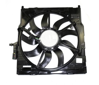 GMV radiator electroventilator BMW X5 F15, 2013-2019, X5 xDrive30d, xDrive40d, motor 3.0 d, diesel, cutie automata, 850W; 524 mm; 3 pini foto