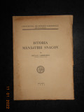 NICULAE I. SERBANESCU - ISTORIA MANASTIRII SNAGOV (1944)