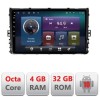 Navigatie grupul VW C-933 Octa Core cu Android Radio Bluetooth Internet GPS WIFI 4+32GB CarStore Technology