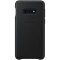 Husa Piele Samsung Galaxy S10e G970, Leather Cover, Neagra, Resigilat EF-VG970LB