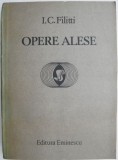 Opere Alese I.C. Filitti - Filosofie, Carte de Anticariat