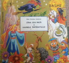 zana cea mica / hainele imparatului BASME hans christian andersen disc vinyl lp foto