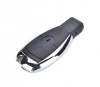 Carcasa cheie Topautochei&reg; pentru Mercedes-Benz CL SLk CLK C E S Class W204 W202 W212 W211 W203 W205, 2 butoane, Aftermarket