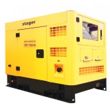 Generator insonorizat Stager YDY15S3-E, 15kVA, 19A, 1500rpm, trifazat, diesel