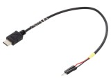 Cablu USB-C 1pin x2 0,2m Negru 22AWG DELOCK 85419