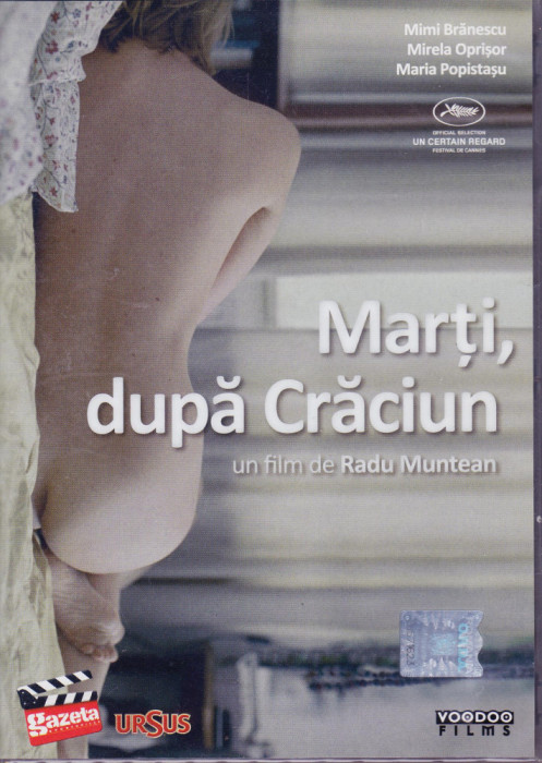 DVD Film de colectie: Marti, dupa Craciun ( r: Radu Muntean - vezi descriere )