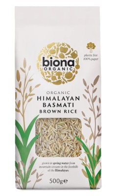 Orez basmati brun bio 500g Biona foto