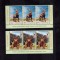 Emisiune comuna Romania - Spania 2012 Triptic 2 buc 3,10 lei MNH Fauna montana