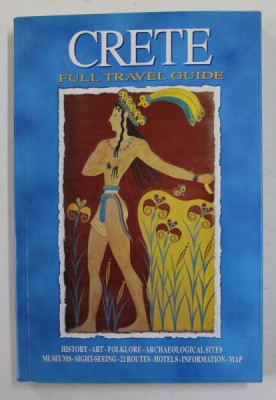 CRETE , FULL TRAVEL GUIDE , 1996 foto