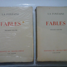 Fables; ( numerotat exemplar 587 ); ( 2 vol ) - La fontaine