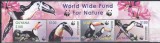 Guyana 2003 - Specie pe cale de dispariție - Tucan, Staif, MNH, Nestampilat
