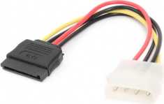 CABLU alimentare GEMBIRD, adaptor Molex la 1 x S-ATA, 15cm, &amp;quot;CC-SATA-PS&amp;quot; foto