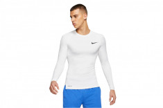Maneca lunga tricou Nike Pro Longsleeve BV5588-100 alb foto