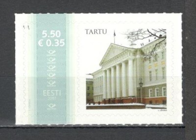 Estonia.2007 Orase-cu vigneta autoadezive SE.139 foto