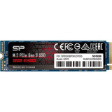 SSD Silicon Power UD70, 500GB, M.2, PCIe Gen3 x4, NVMe, 3400/3000 MB/s