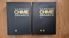 CHIMIE ORGANICA - C. D. NENITESCU (2 volume 1974)