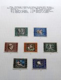 Lot Timbre Grecia 1964 - Centenarul Unirii Insulelor Ionice - Seria Completă - Ștampilate -GB