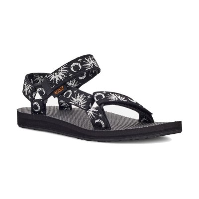 Sandale Teva Original Universal Women Negru - Sun and Moon Black/White foto