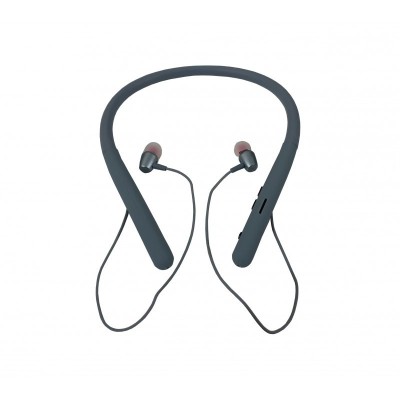 Casti Intraauriculare Wireless , In Ear , Bluetooth , MicroSD , Super Sound , Pure Bass , Gri foto