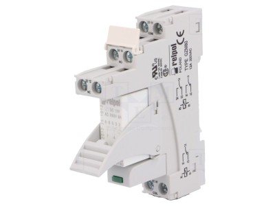 Releu intermediar DPDT 12VDC 8A foto
