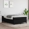 vidaXL Pat box spring cu saltea, negru, 120x200 cm, textil 3144409