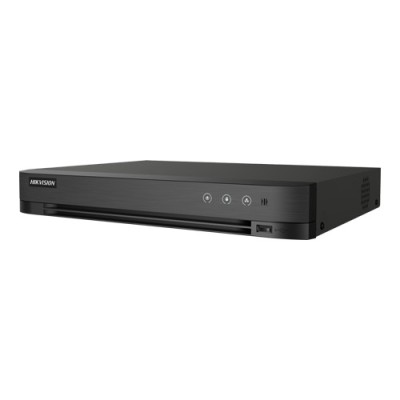 DVR 4K, 8 canale, AcuSense, 2 x HDD, audio over coaxial, Smart Playback, Alarma - HIKVISION iDS-7208HTHI-M2-SA SafetyGuard Surveillance foto