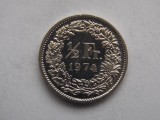 1/2 FRANC 1974 ELVETIA