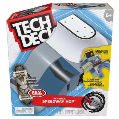 Tech deck pachet xconnect fingerboard speedway hop foto