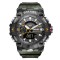 Ceas barbatesc Smael Militar Sport Analog Digital Quartz Verde