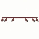 Plafonieră Ring 6L Burgundy
