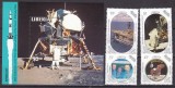 Liberia 1989 cosmos Apollo 11 MI 1456-1459 + bl. 122 MNH, Nestampilat