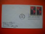 HOPCT PLIC S FDC NR 754 HEMISFAIR 1968 -SUA -CIRCULAT