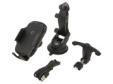Suport Auto Negru Baseus cu Cablu USB A la USB C Inclus