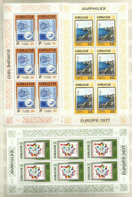 Gibraltar MNH 1977 - Europa Amphilex foto