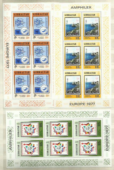 Gibraltar MNH 1977 - Europa Amphilex