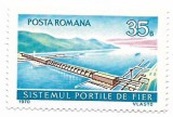 Romania (338) - Sistemul hidroenergetic Portile de Fier, 1970 - neobliterat