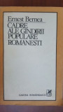 Cadre ale gindirii populare romanesti Ernest Bernea