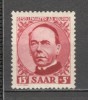 Saarland.1950 85 ani moarte A.Kolping-cleric SS.507, Nestampilat