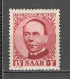 Saarland.1950 85 ani moarte A.Kolping-cleric SS.507, Nestampilat