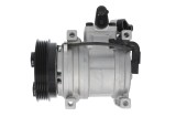 Compresor aer conditionat Hyundai I10, 2007-2013, Kia Picanto, 2004-2011, motorizare 1.1 CRDI 55kw, diesel, rola curea 115 mm, 5 caneluri, tip Hella: