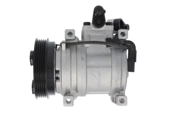 Compresor aer conditionat Hyundai I10, 2007-2013, Kia Picanto, 2004-2011, motorizare 1.1 CRDI 55kw, diesel, rola curea 115 mm, 5 caneluri, tip Hella: