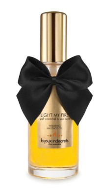 Ulei De Masaj Cu Efect De Caldura Light My Fire (Aroma Caramel + Sare De Mare), 100 ml foto