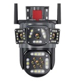 Cameră de supraveghere exterior,6K,12MP,Viziune nocturnă color