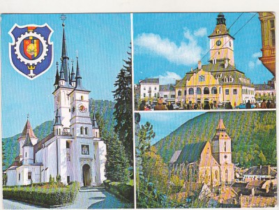bnk cp Brasov - Vedere - necirculata - marca fixa foto