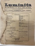 Luminita, ianuarie 1944, Revista scolara, Liceul monahal, manastire Bistrita RAR