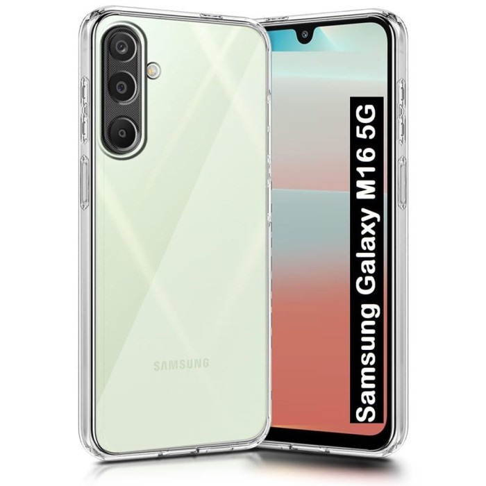 BestCase&reg; Husa Clear Silicon pentru Samsung Galaxy M16 5G, Transparent